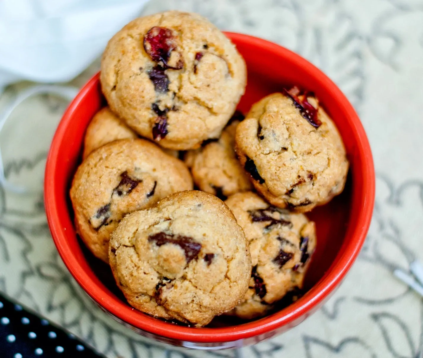 Ciasteczka pieguski z czekoladą