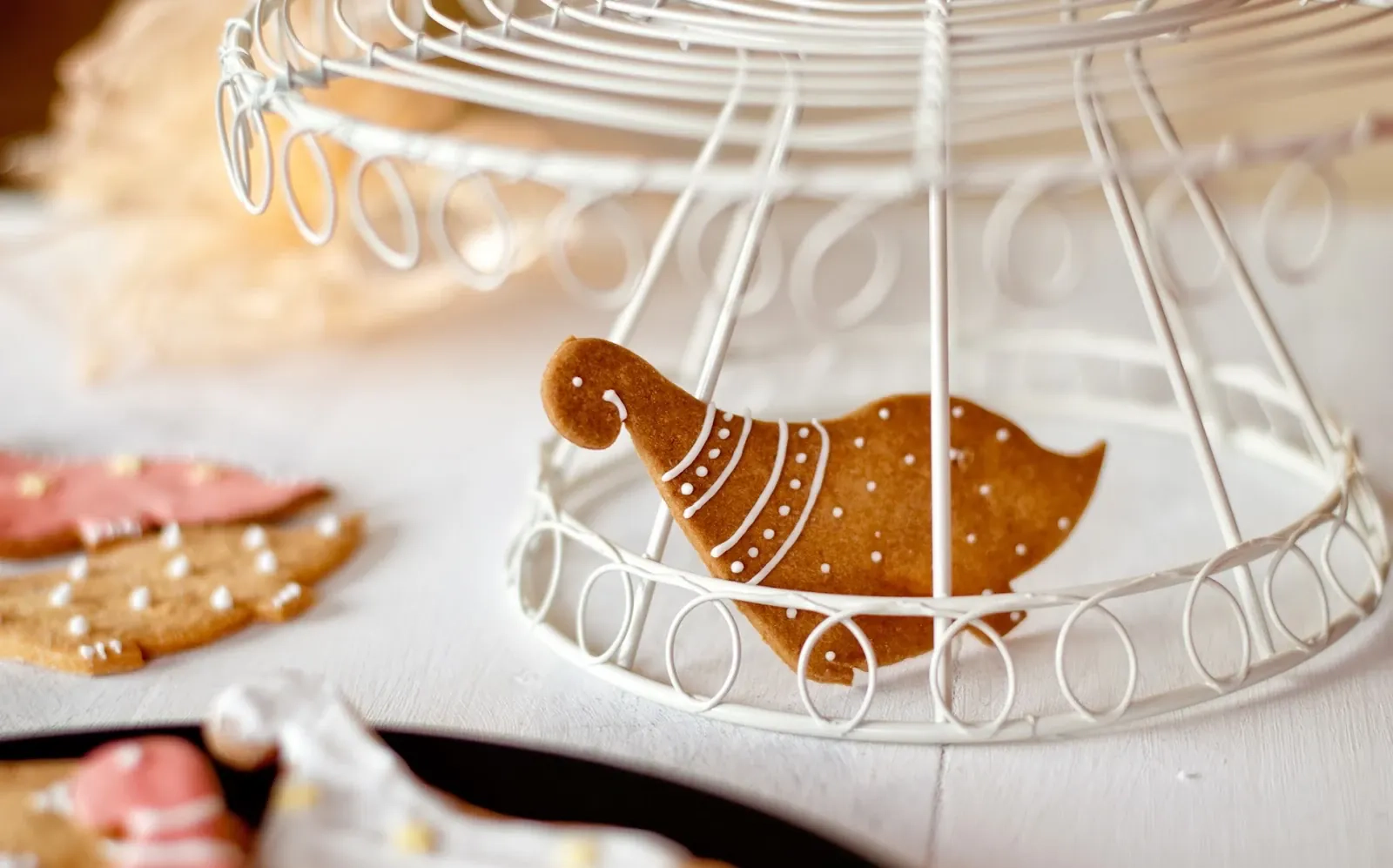 Lukrowane dinozaury - ciasteczka na Boże Narodzenie