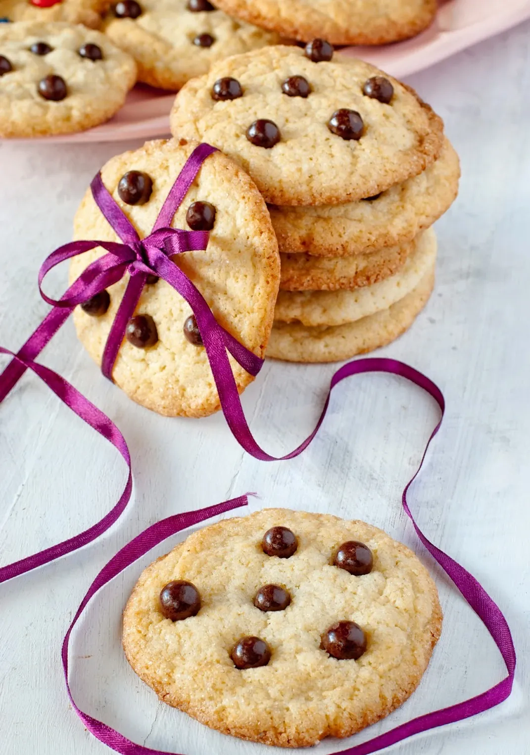 Ciastka z M&M's i czekoladowymi drażami