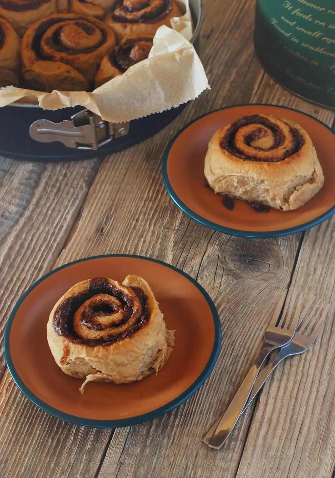 Zawijane bułeczki z Nutellą - Nutella Espresso Rolls