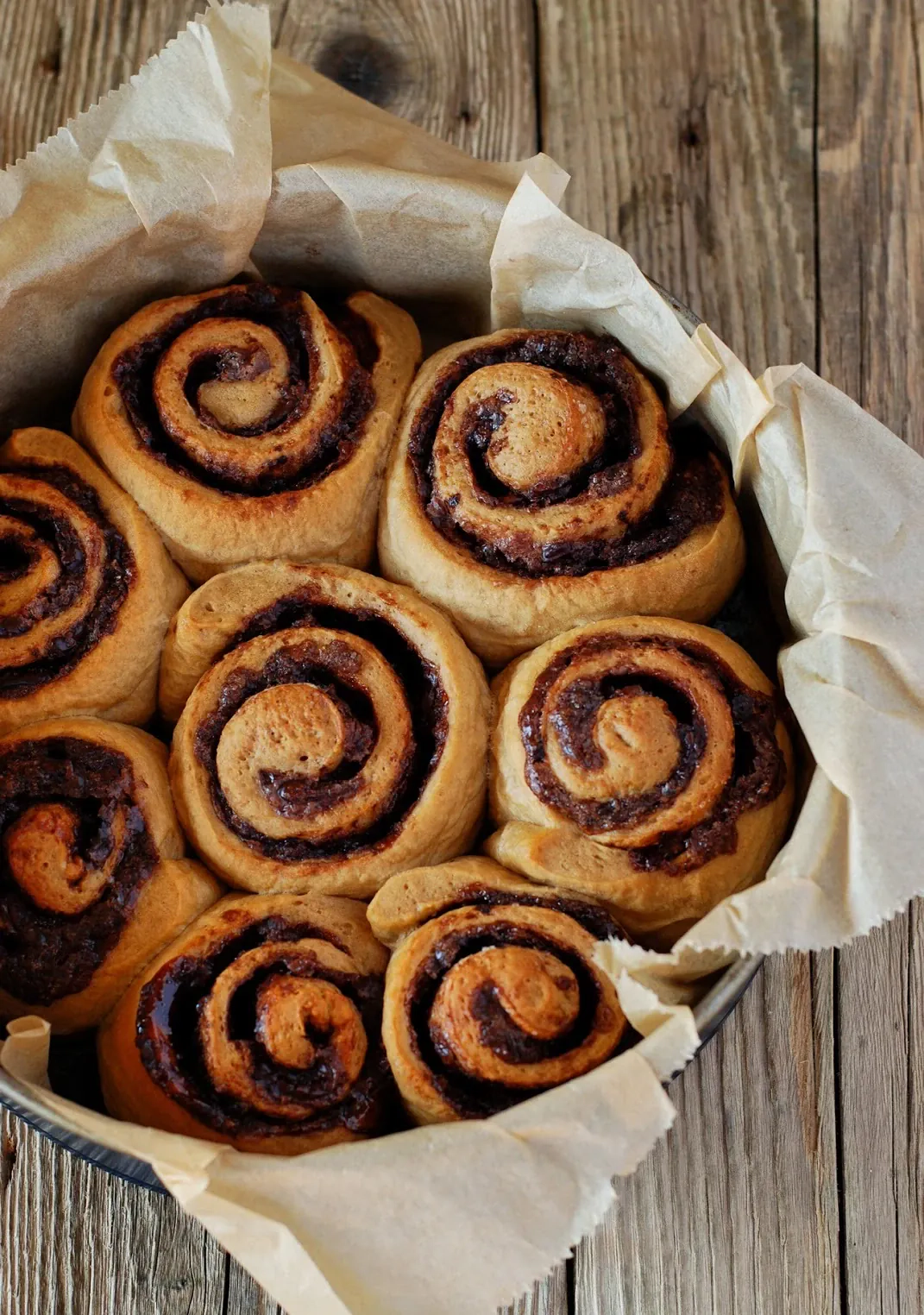Zawijane bułeczki z Nutellą - Nutella Espresso Rolls