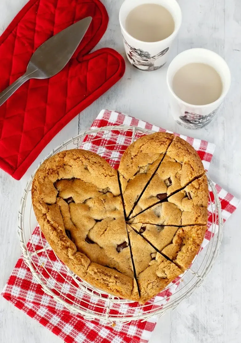 Ciasto amerykańskie - Chocolate Chip Cookie Cake