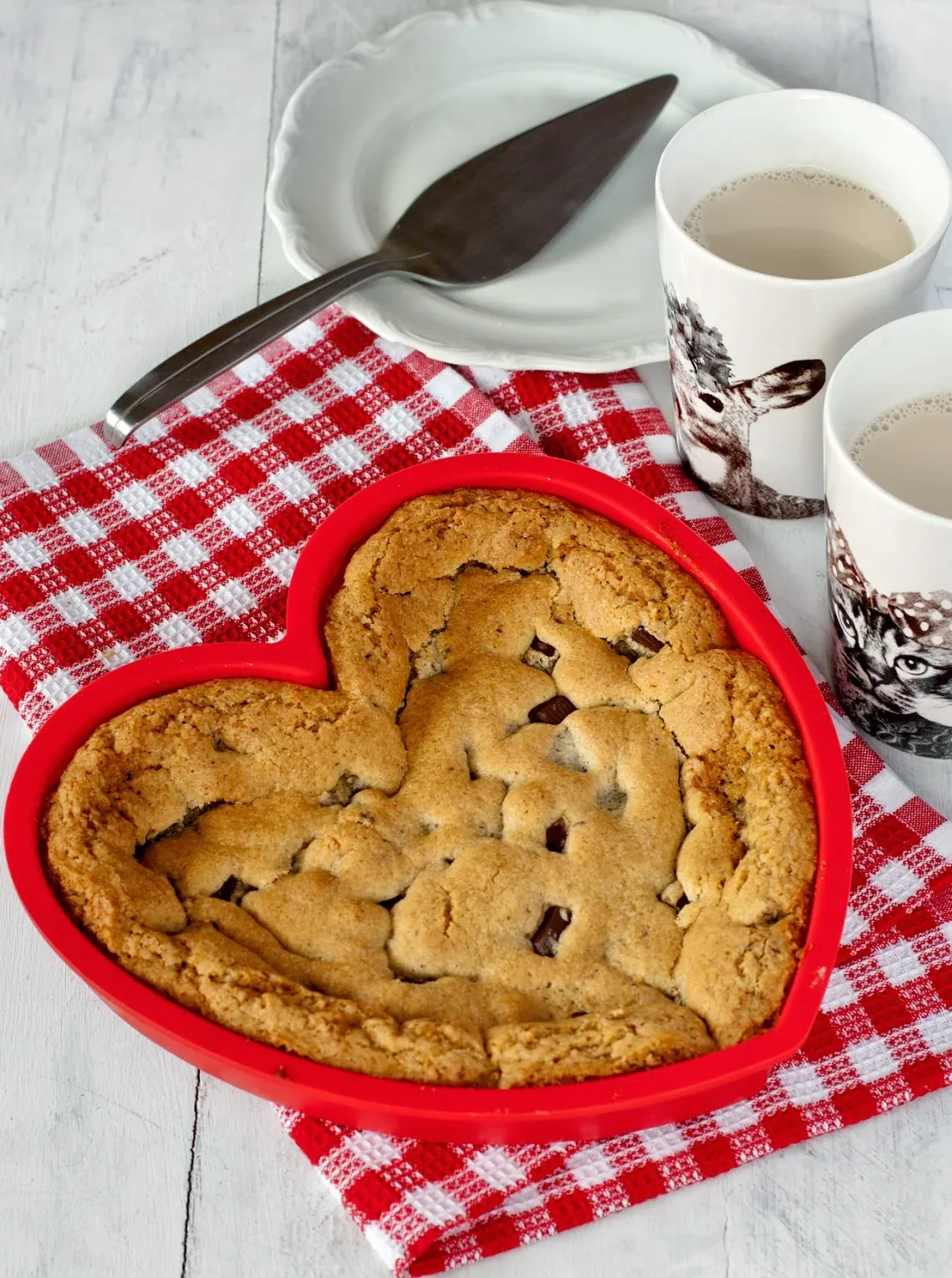 Ciasto amerykańskie - Chocolate Chip Cookie Cake