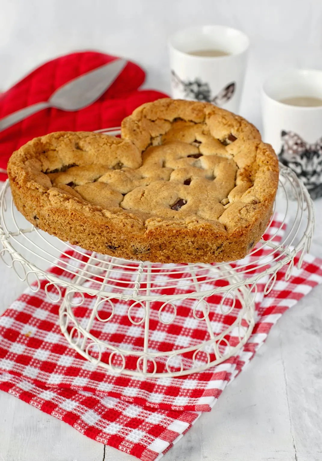 Ciasto amerykańskie - Chocolate Chip Cookie Cake