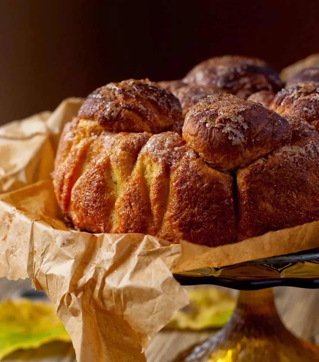 Dyniowy małpi chlebek - pumpkin monkey bread