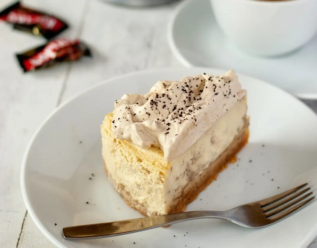 Śmietankowo-kawowy sernik z Kopiko