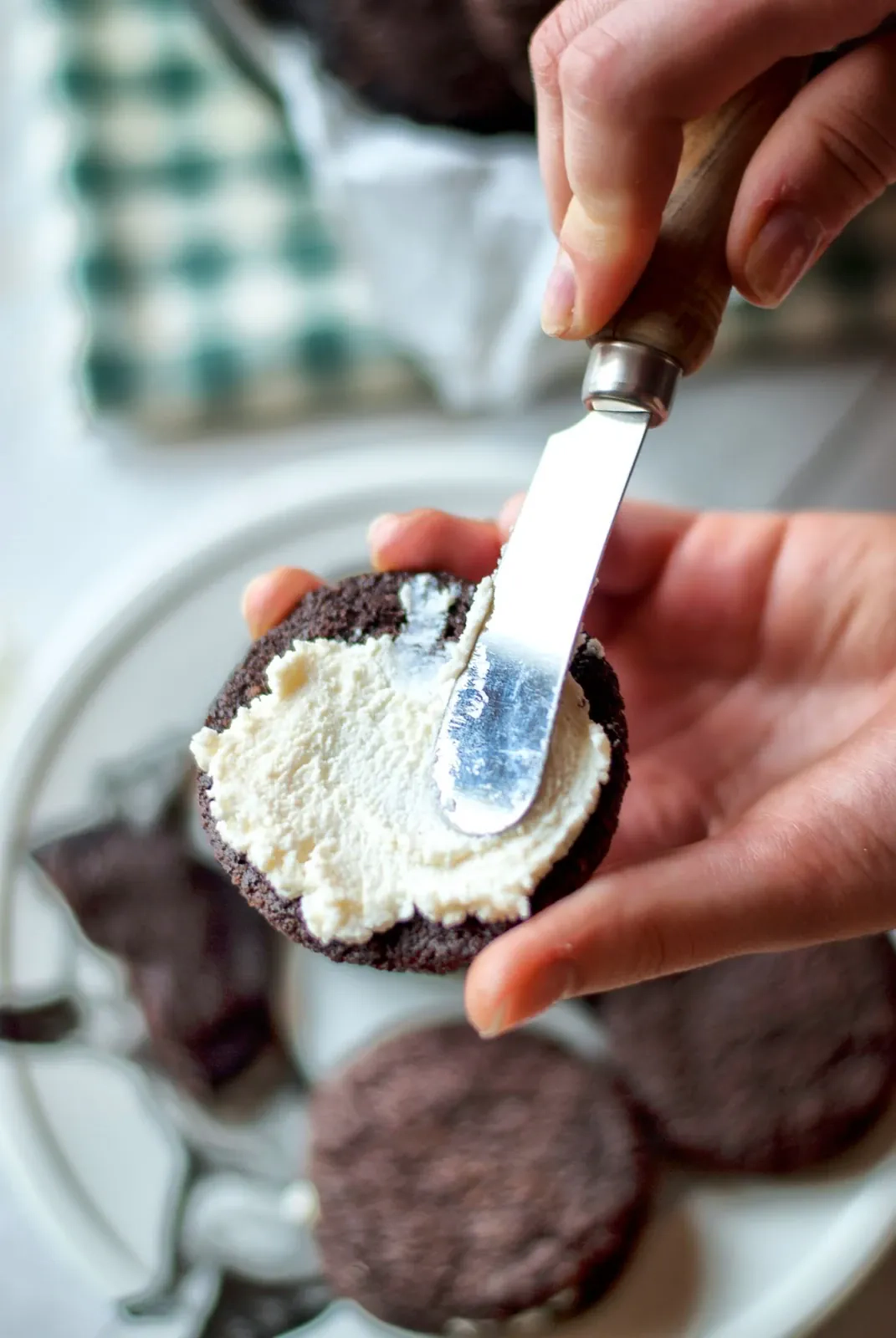 Czekoladowe markizy z ricottą