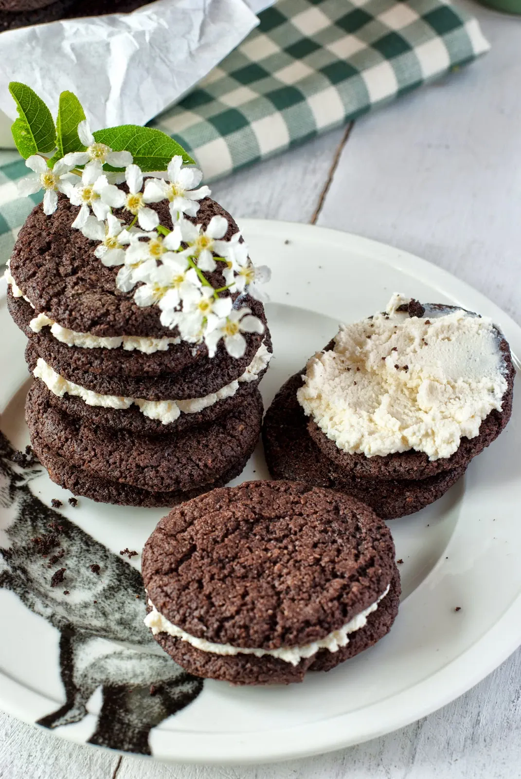 Czekoladowe markizy z ricottą