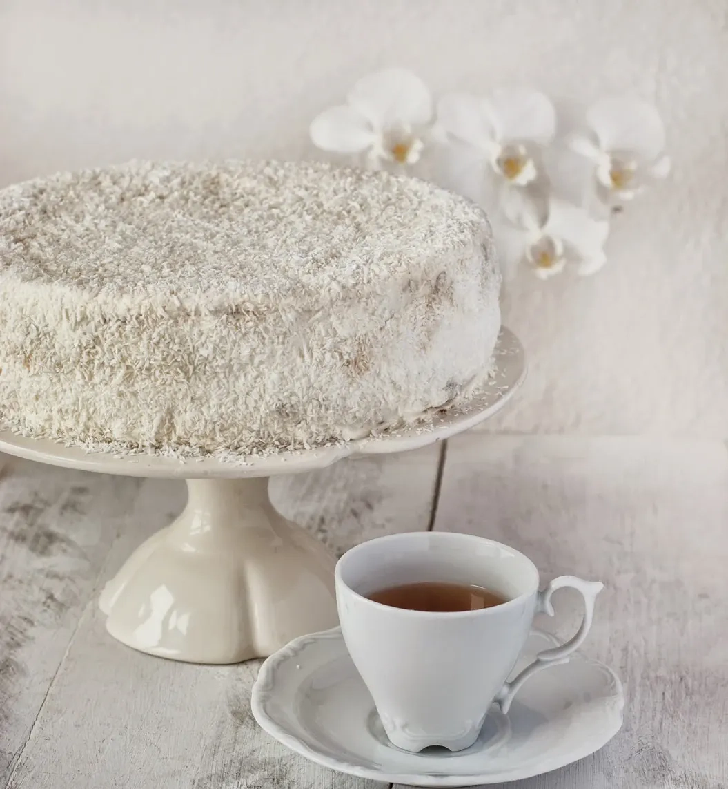 Tort czekoladowo-kokosowy z budyniem