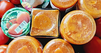 Naminis pomidorų padažas su čili, troškiniams arba sriuboms