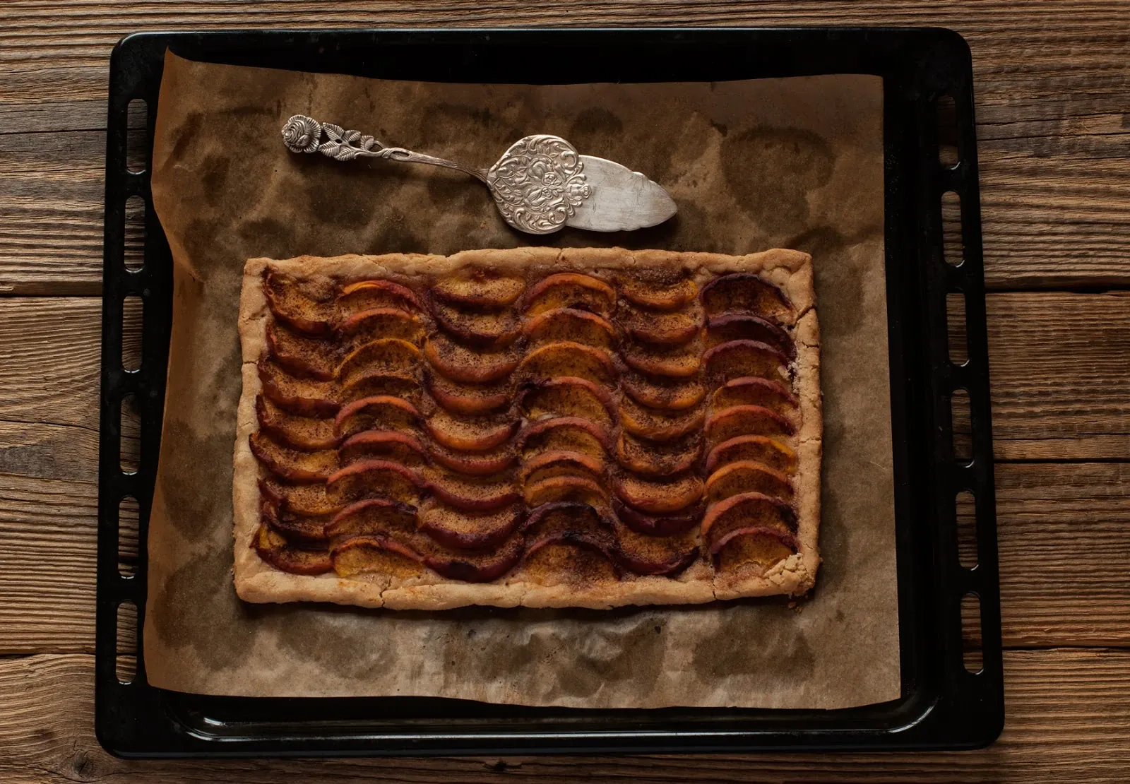 Ciasto - krajanka brzoskwiniowa