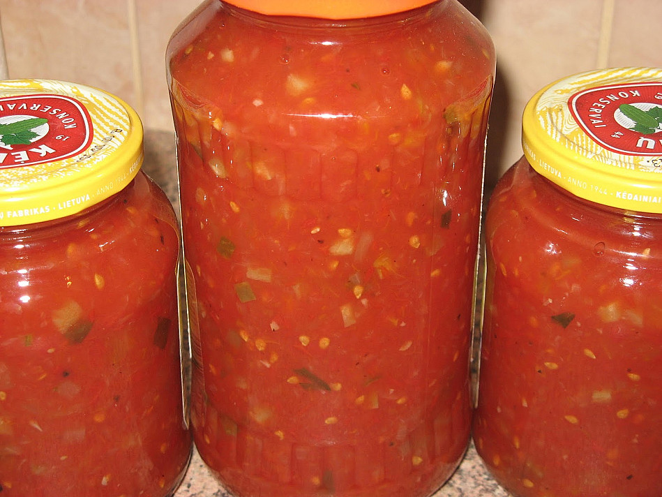Patobulintas naminis kečupas - pomidorų padažas