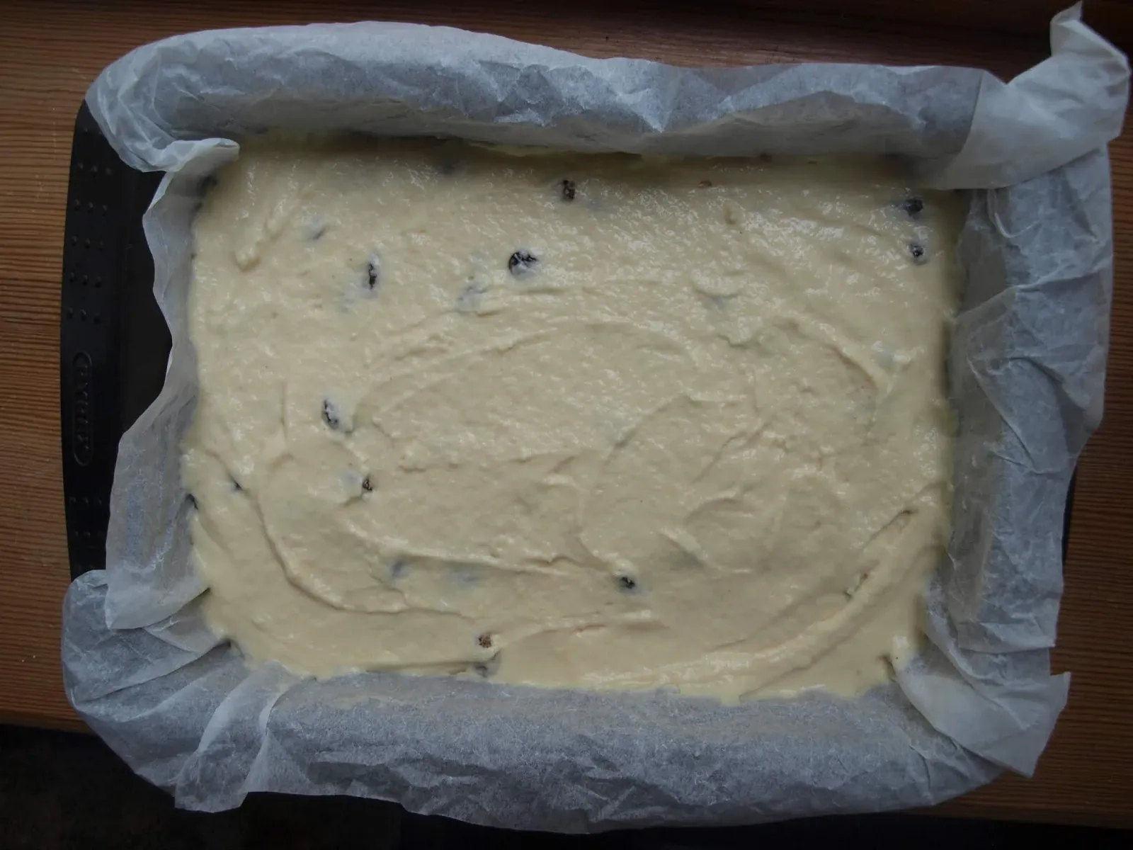 Kaimiškas manų kruopų pyragas su kremine varške