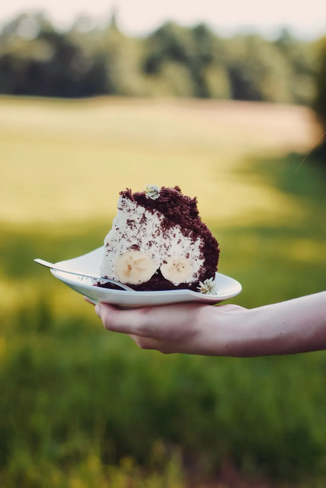 Ciasto z bananami - kopiec kreta bezglutenowy
