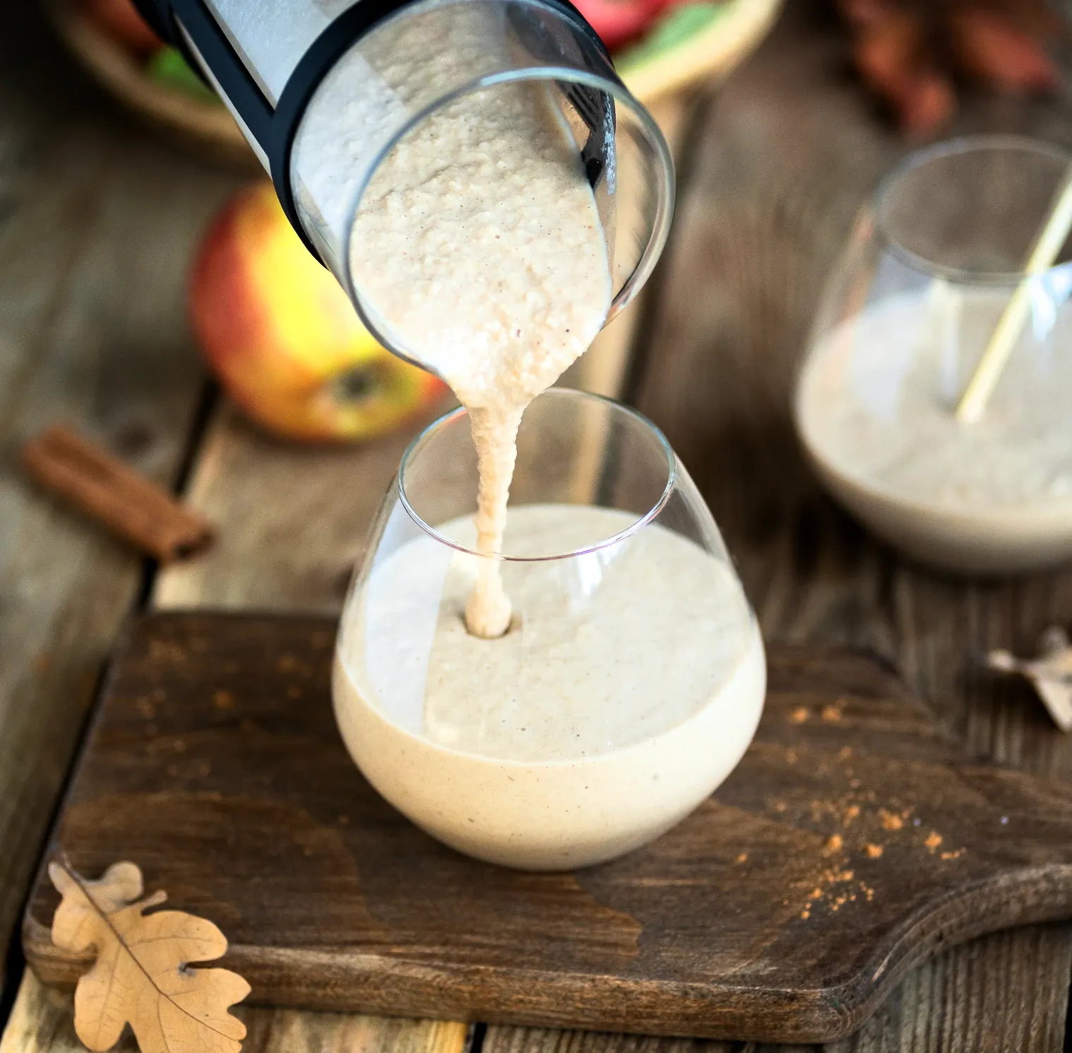 Obuolių pyrago kokteilis