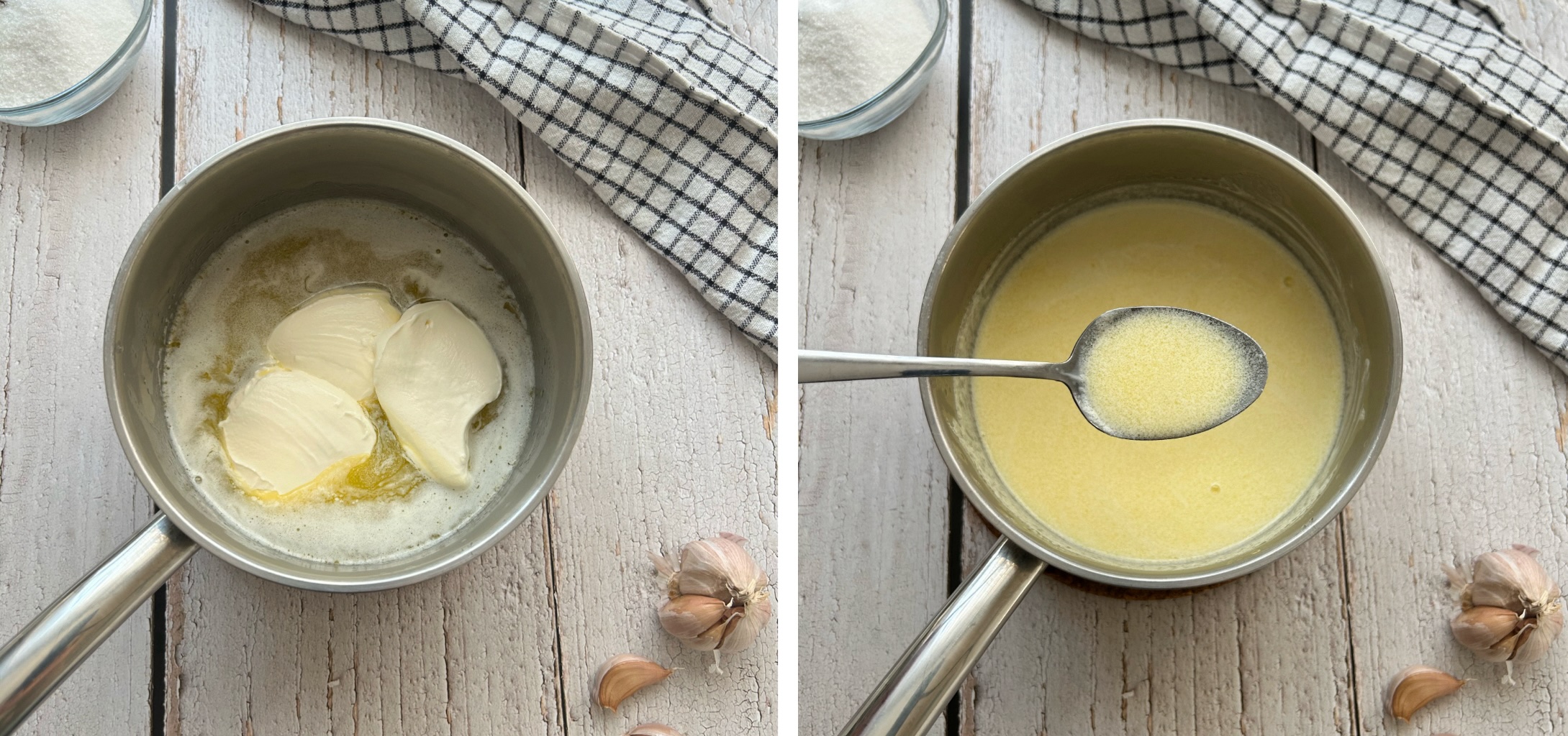 grietinė su sviestu