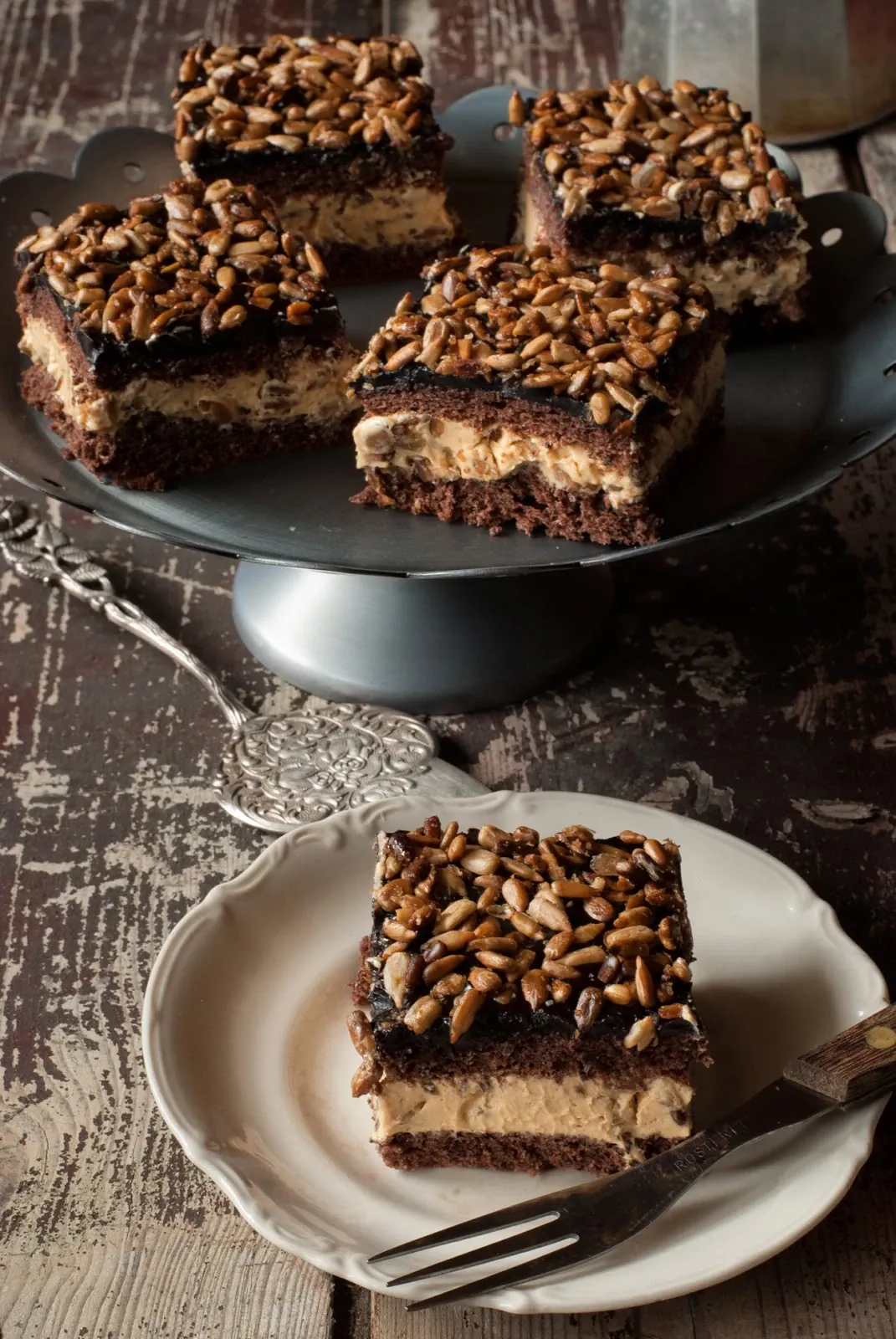 Ciasto - słonecznikowiec