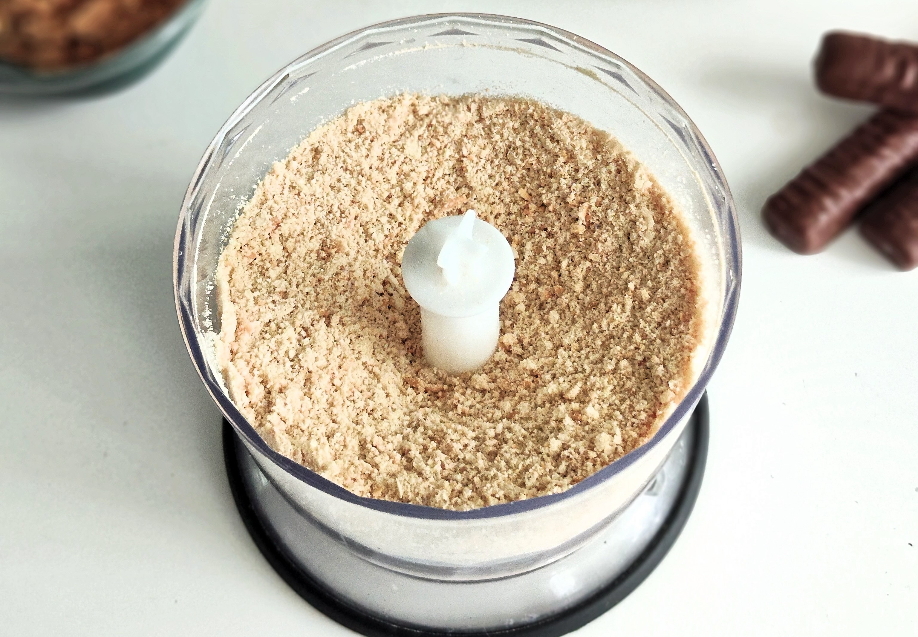 susmulkinti sausainiai