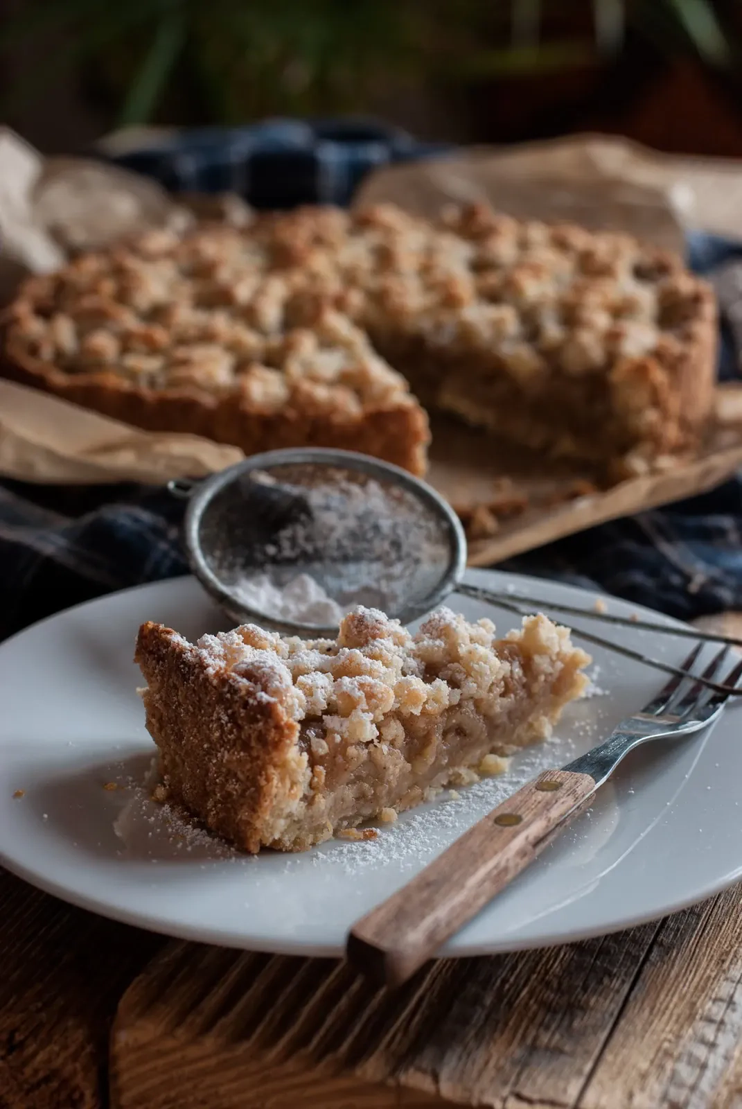 Prosta szarlotka kokosowa