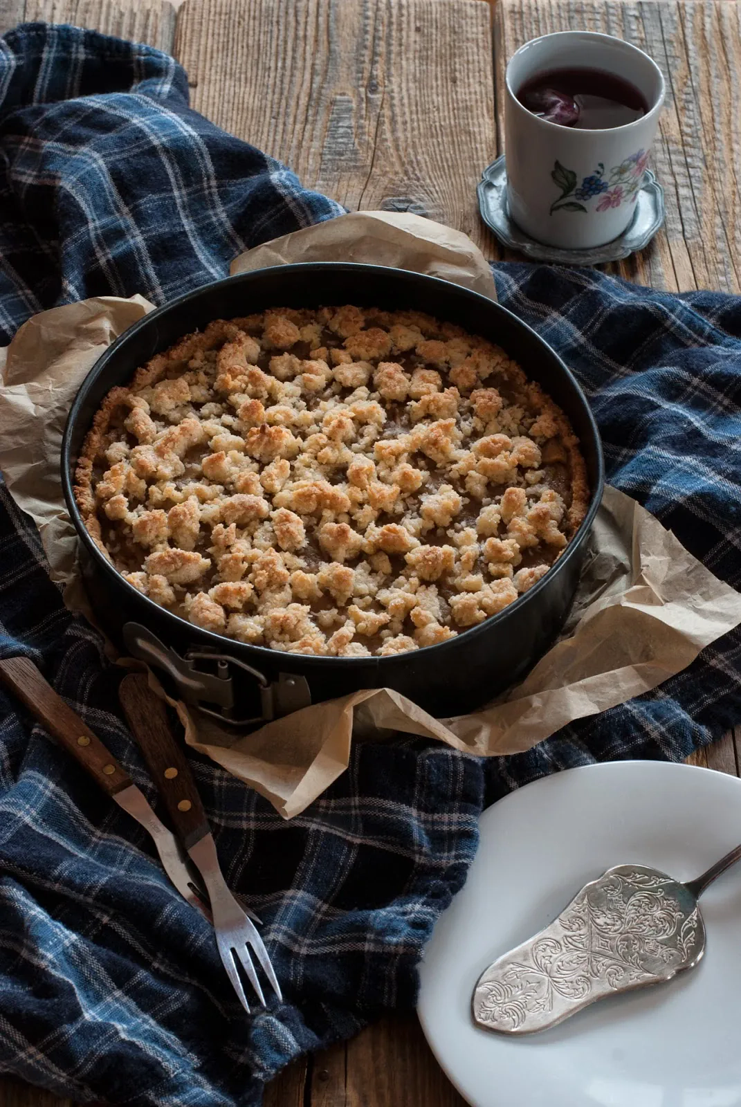 Prosta szarlotka kokosowa