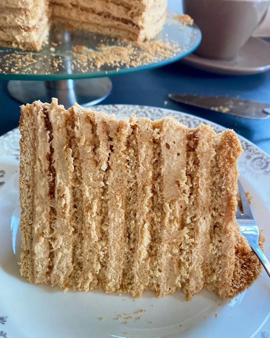 Lakštinis tortas “Karvutė” 🍰 Lakštinis tortas “Karvutė” 🍰