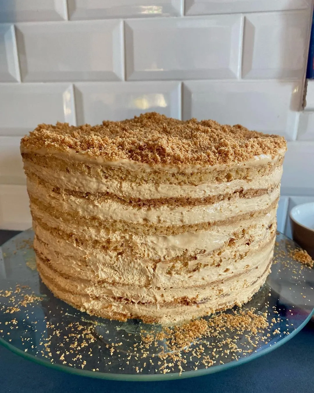 Lakštinis tortas “Karvutė” 🍰 Lakštinis tortas “Karvutė” 🍰