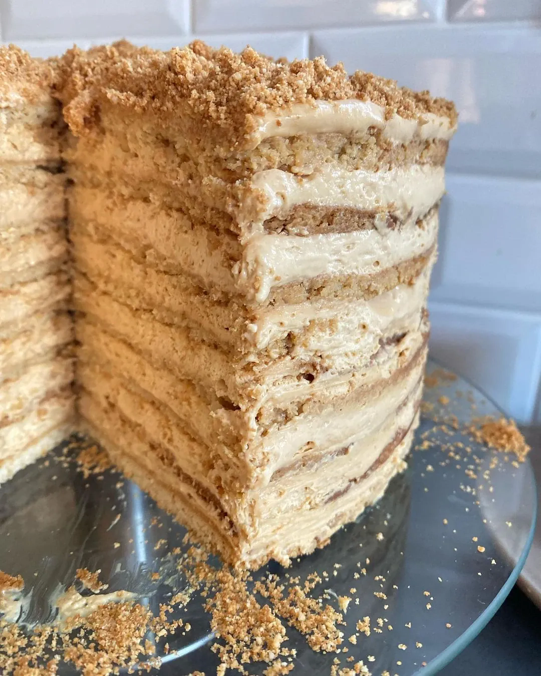 Lakštinis tortas “Karvutė” 🍰 Lakštinis tortas “Karvutė” 🍰