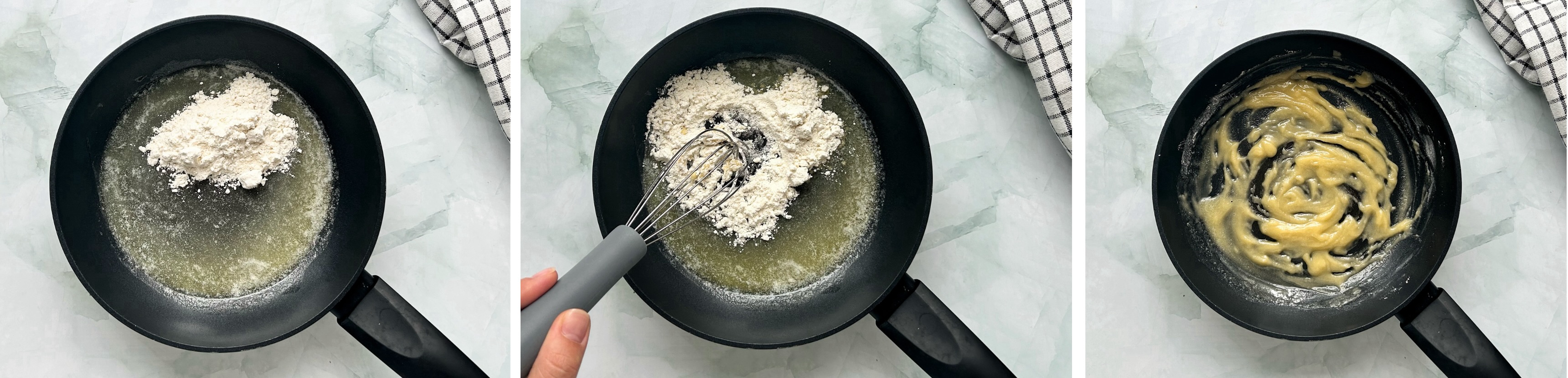 Baltas padažas su grietine prie mėsos arba kotletams