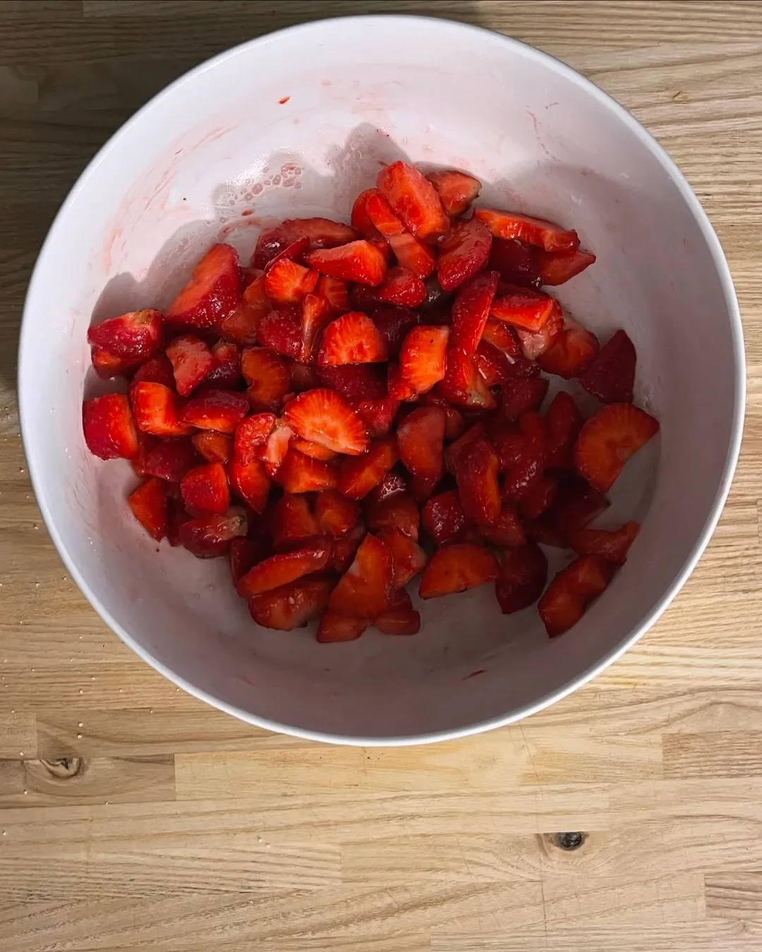 Pīrāgs ar zemenēm🍓🍓🍓