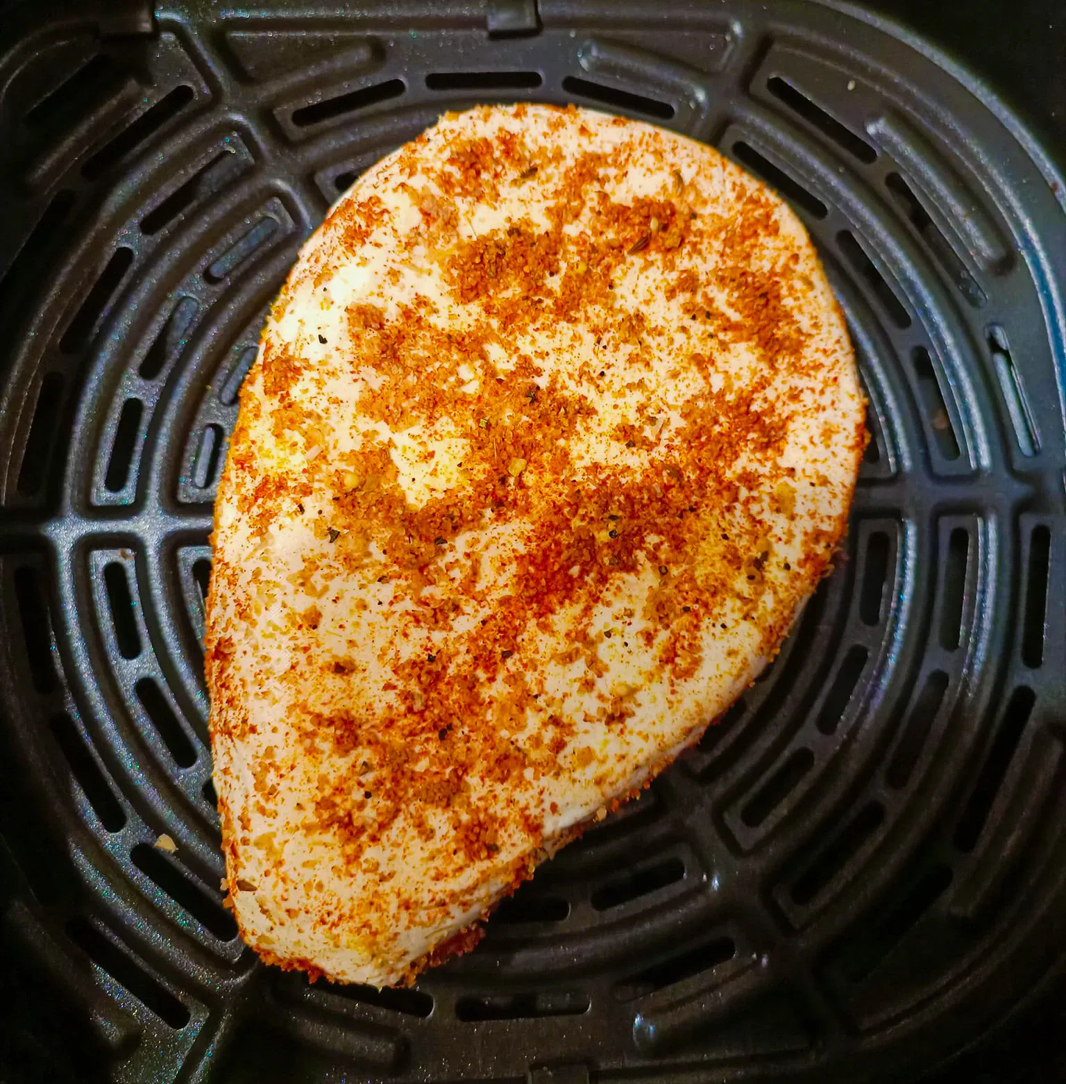 Keptas sūris karšto oro gruzdintuvėje