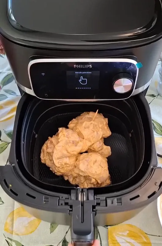 Vienkārši pagatavojams vistas kebabs (air fryer)