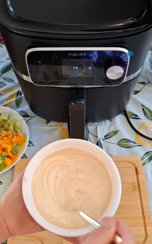 Vienkārši pagatavojams vistas kebabs (air fryer)