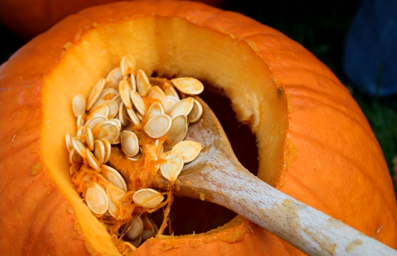 sėklų įšėmimas iš vidaus