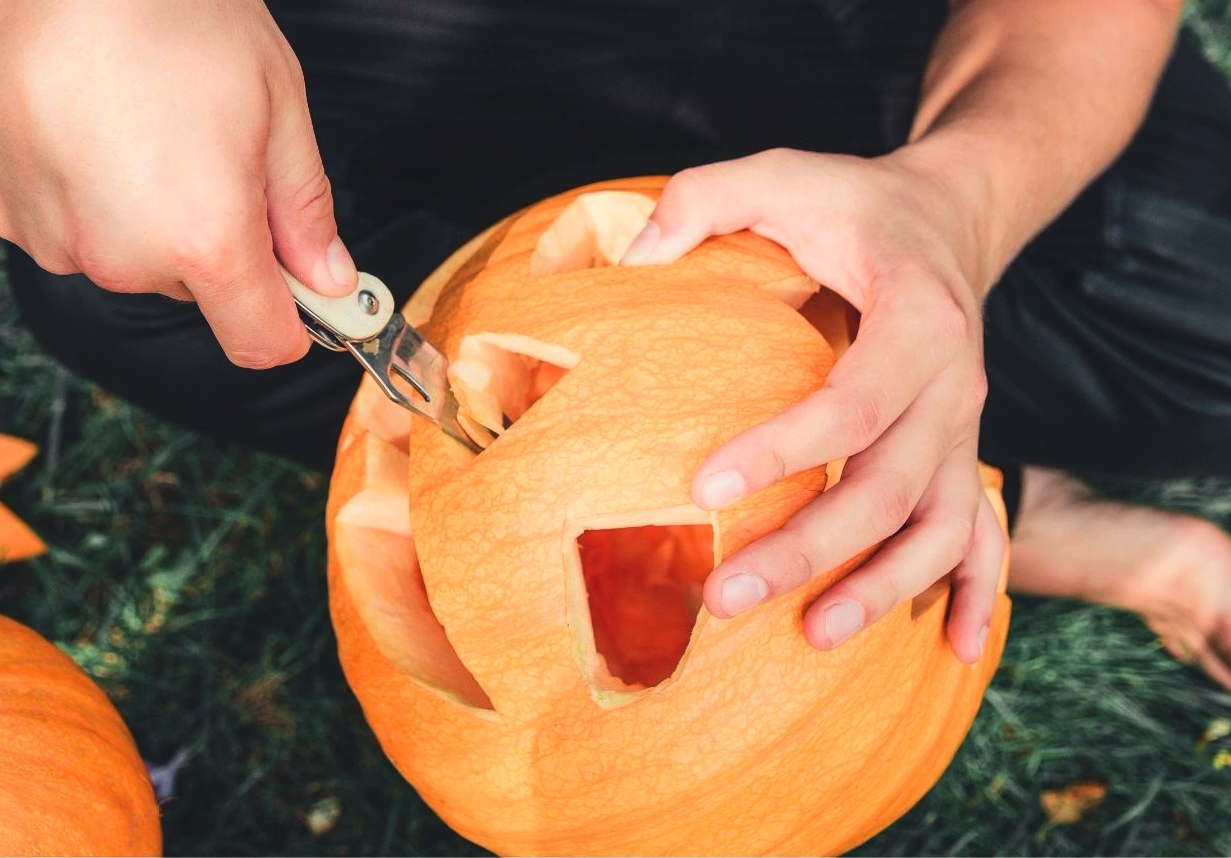 moliūgui pjaunamos akys