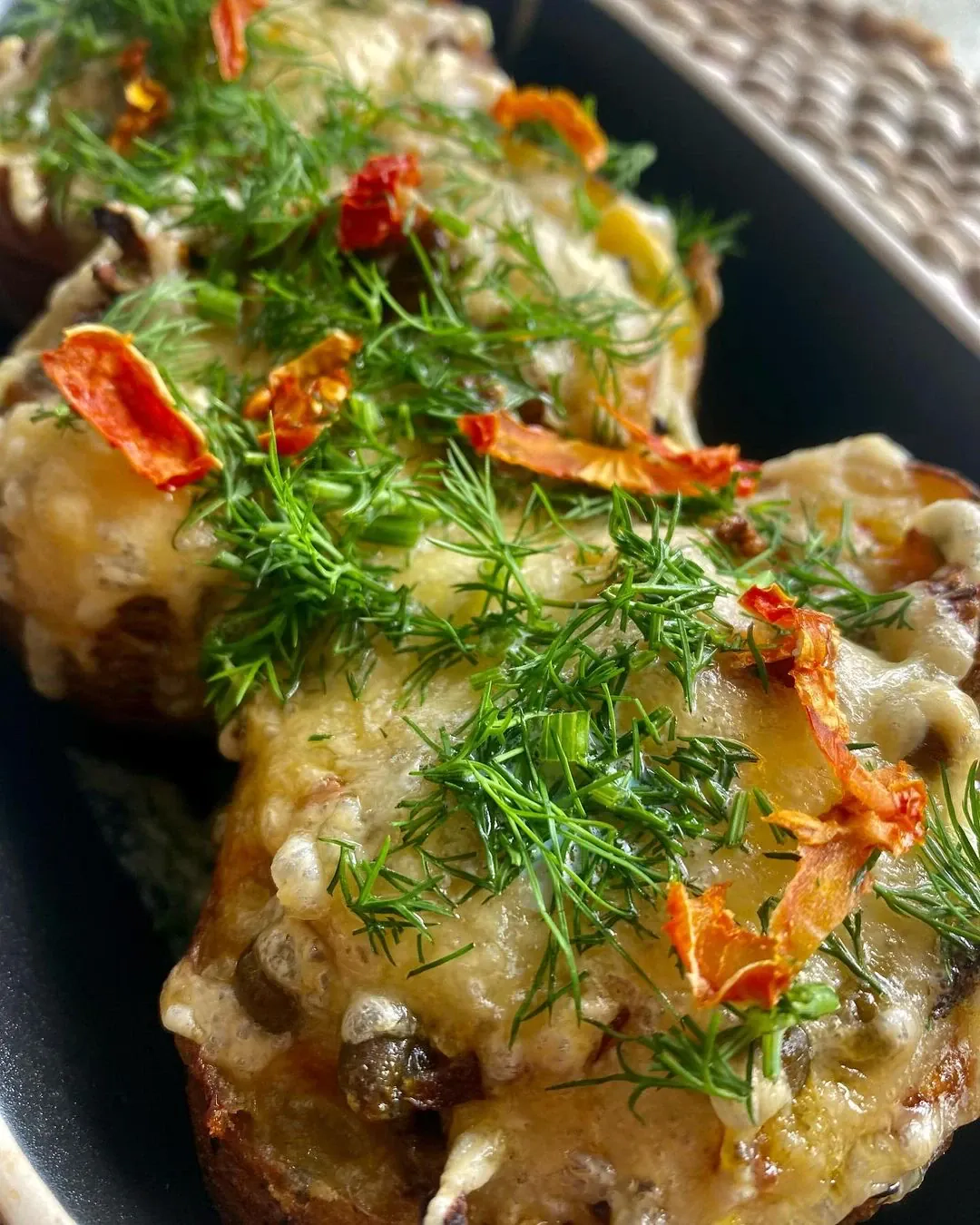 Įdarytos bulvės pievagrybiais, daržovėmis ir sūriu🥔 Įdarytos bulvės pievagrybiais, daržovėmis ir sūriu🥔