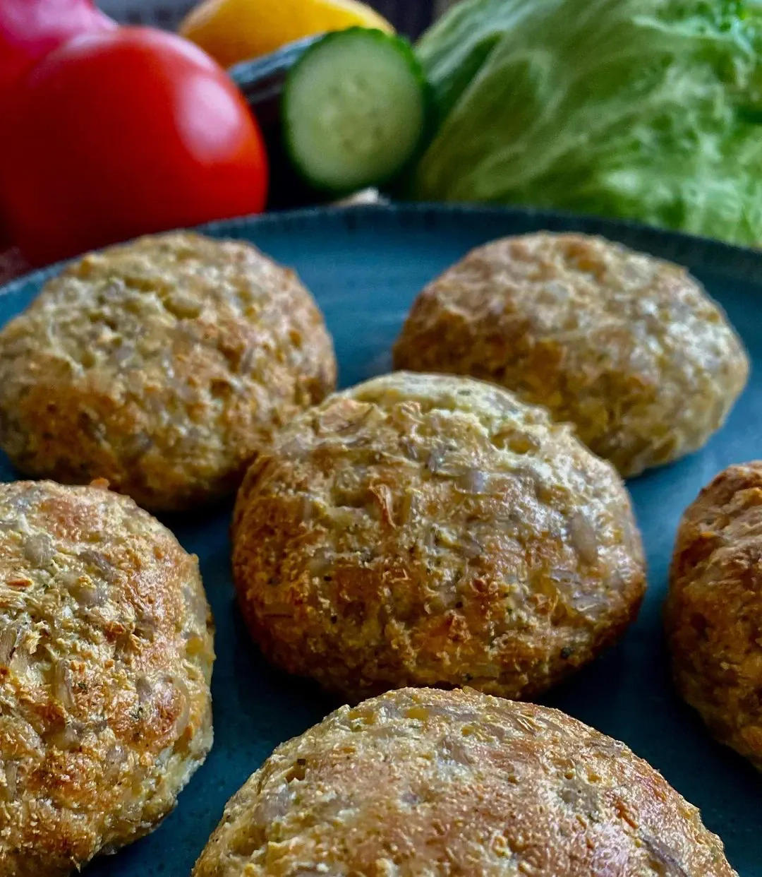 Perlinių kruopų kotletai su varške (arba tofu)