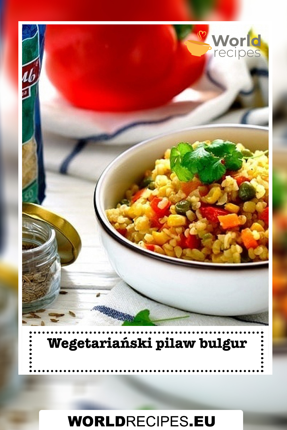 Wegetariański pilaw bulgur przepis