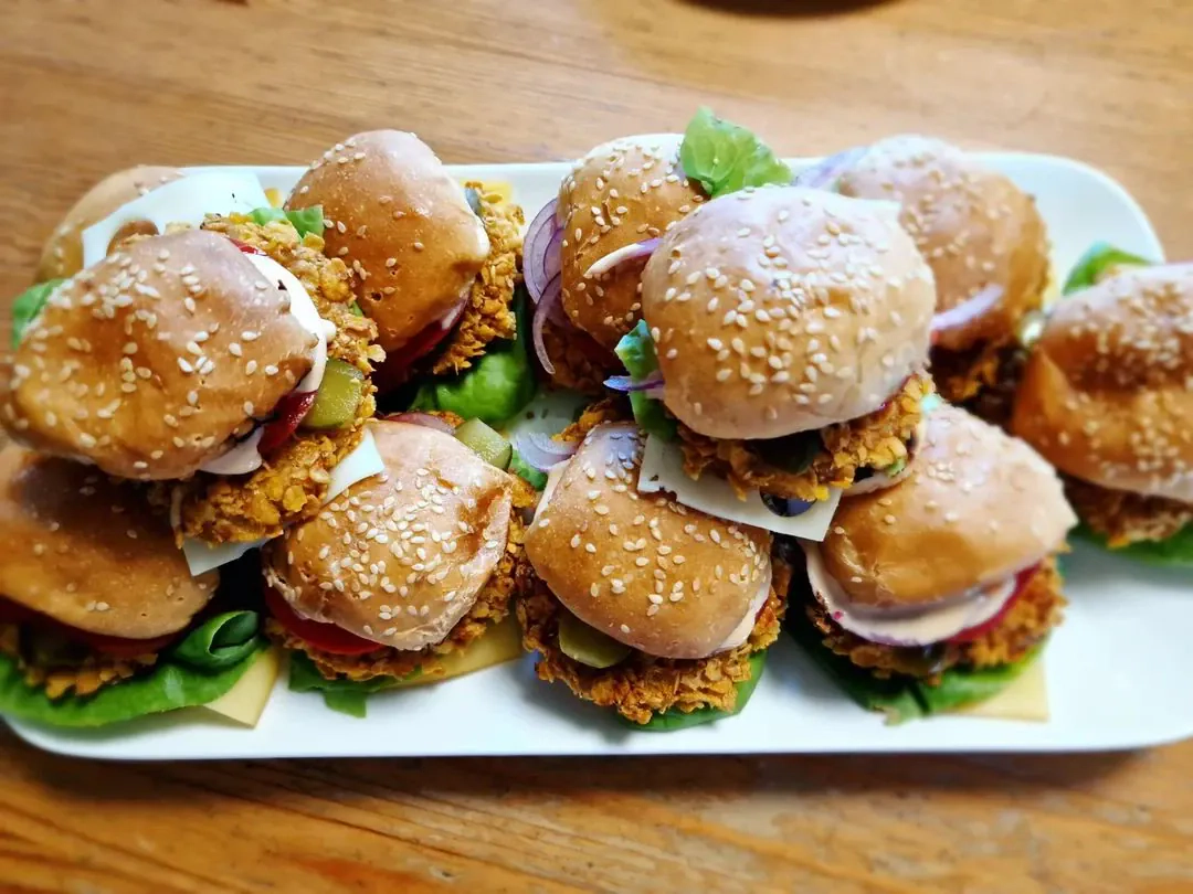 Mini mėsainių (burgerių) bandelės