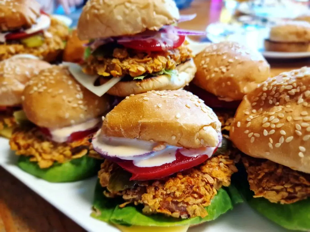 Mini mėsainių (burgerių) bandelės