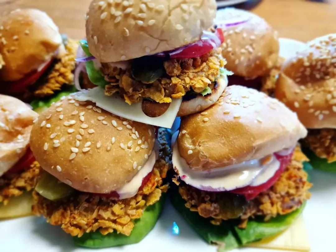 Mini mėsainių (burgerių) bandelės