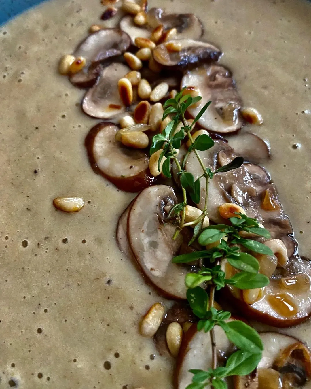 Tiršta grybų sriuba su bulvėmis