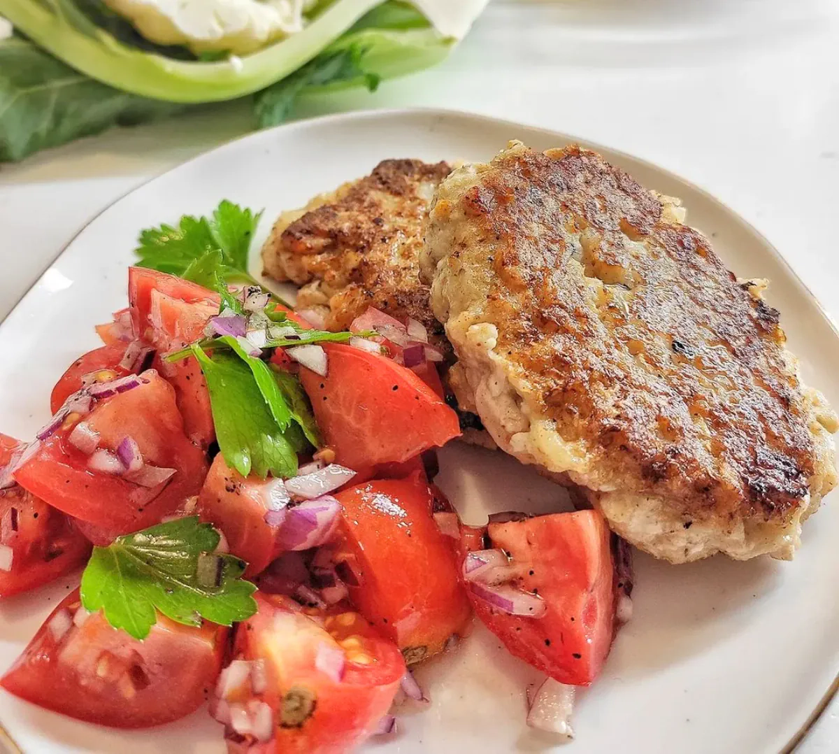 Vištienos ir kalafiorų kotletai