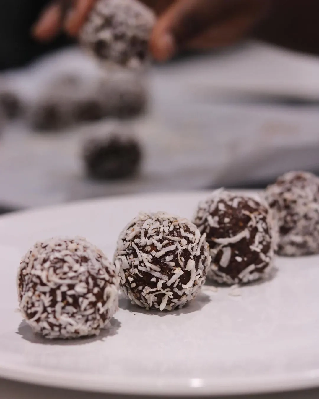 Švediški kakaviniai kamuoliukai - chokladbollar saldainiai