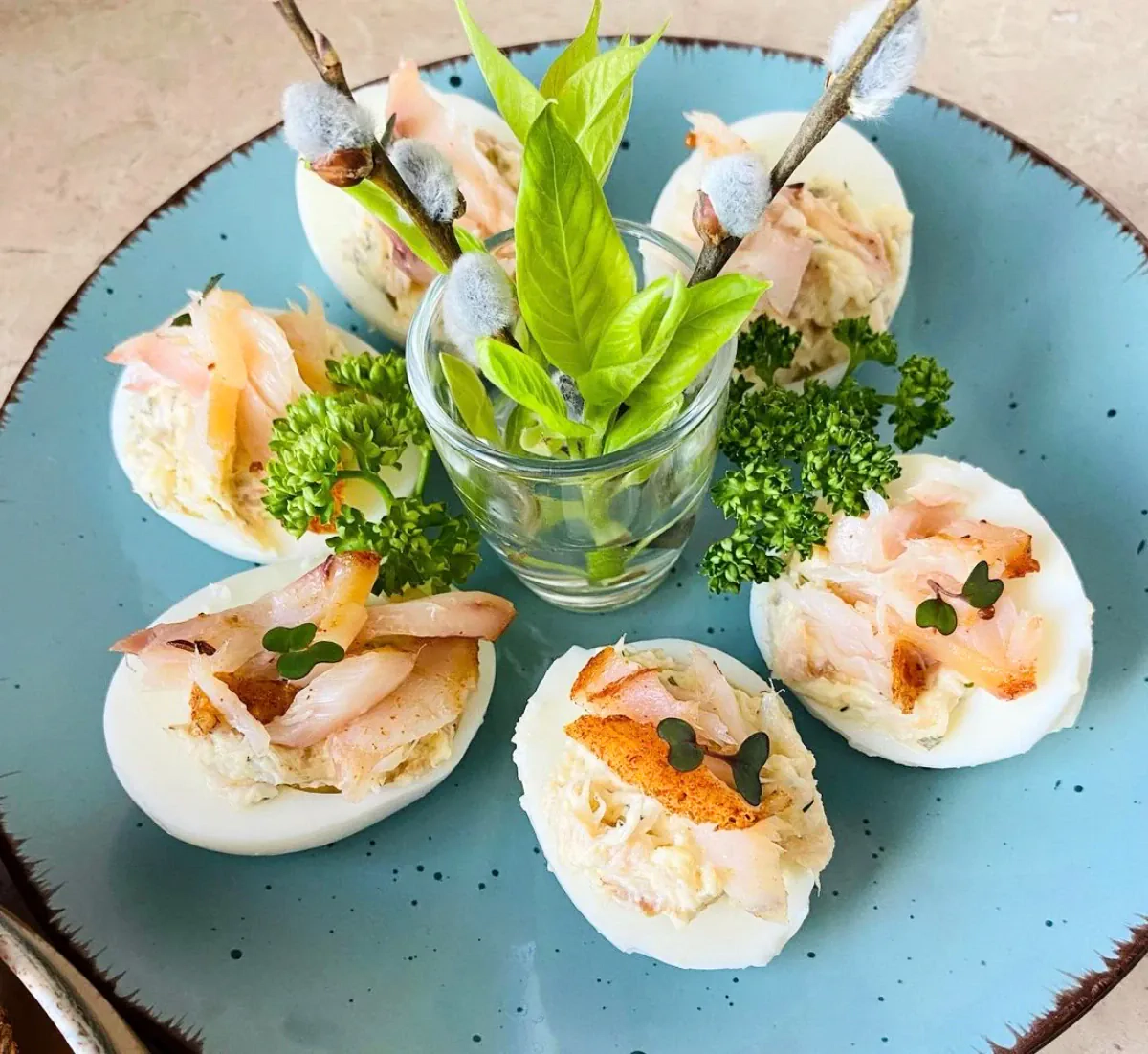 Rūkytos žuvies ir kiaušinių užtepėlė