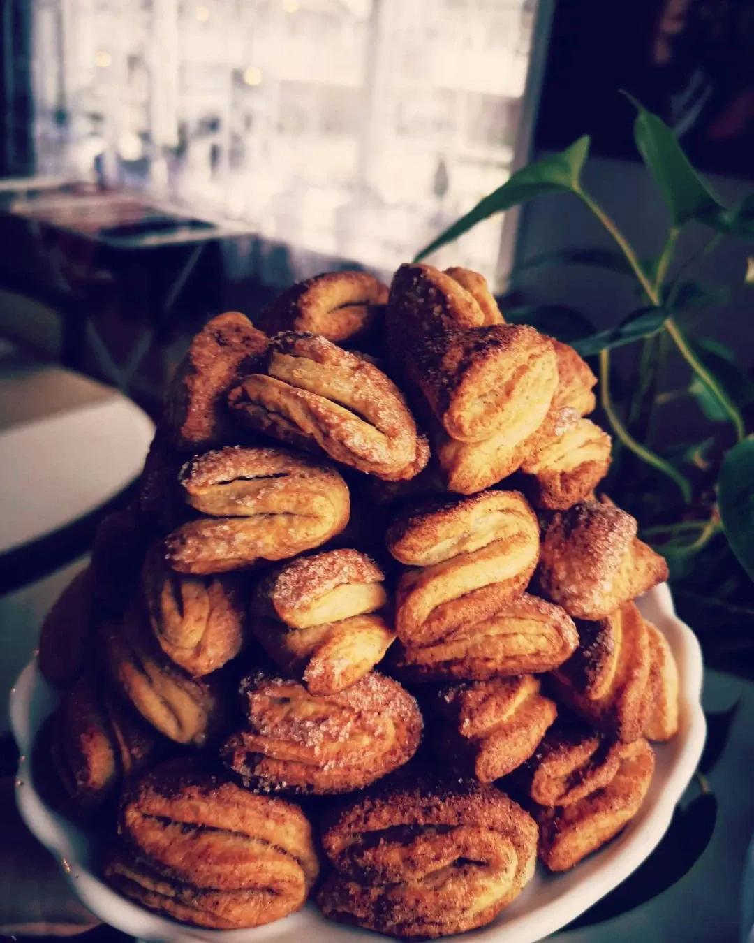 Sausainiai: Varškės "Skarelės" su uogiene