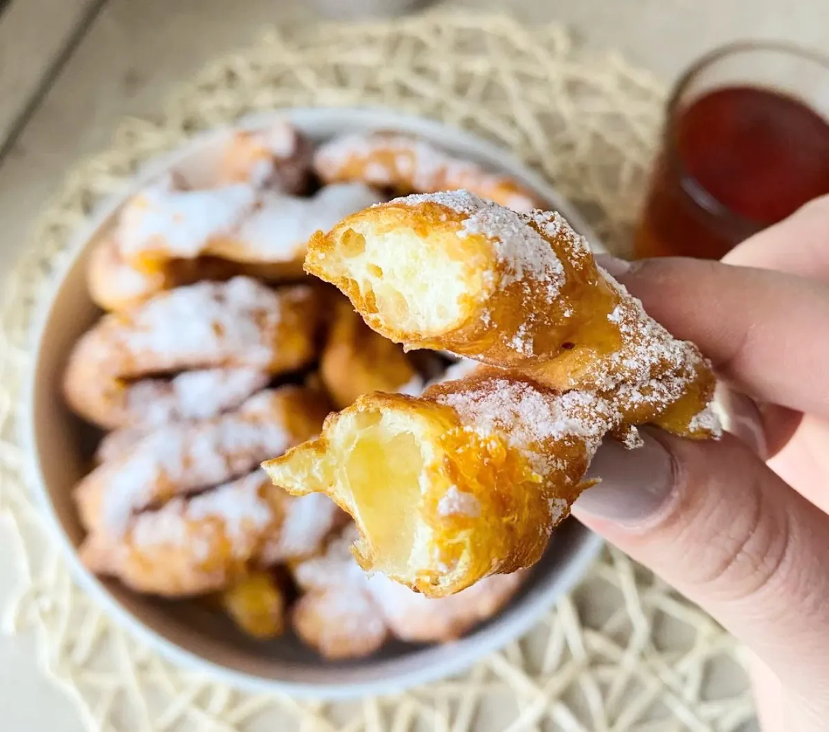 Purūs varškės žagarėliai