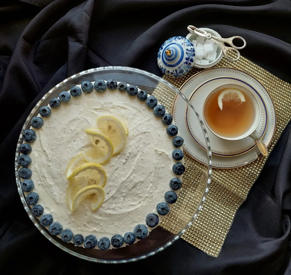 Maskarponės tortas su citrininiu kremu