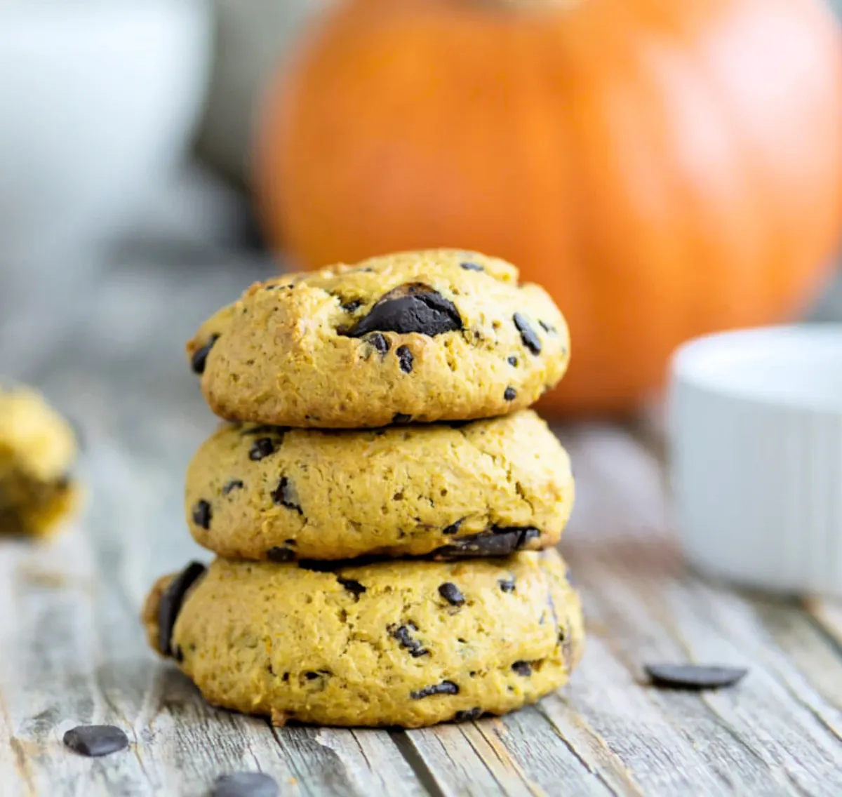 Moliūginiai sausainiai su šokolado gabaliukais