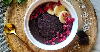 Pieczona owsianka brownie – czekoladowa rozkosz na śniadanie