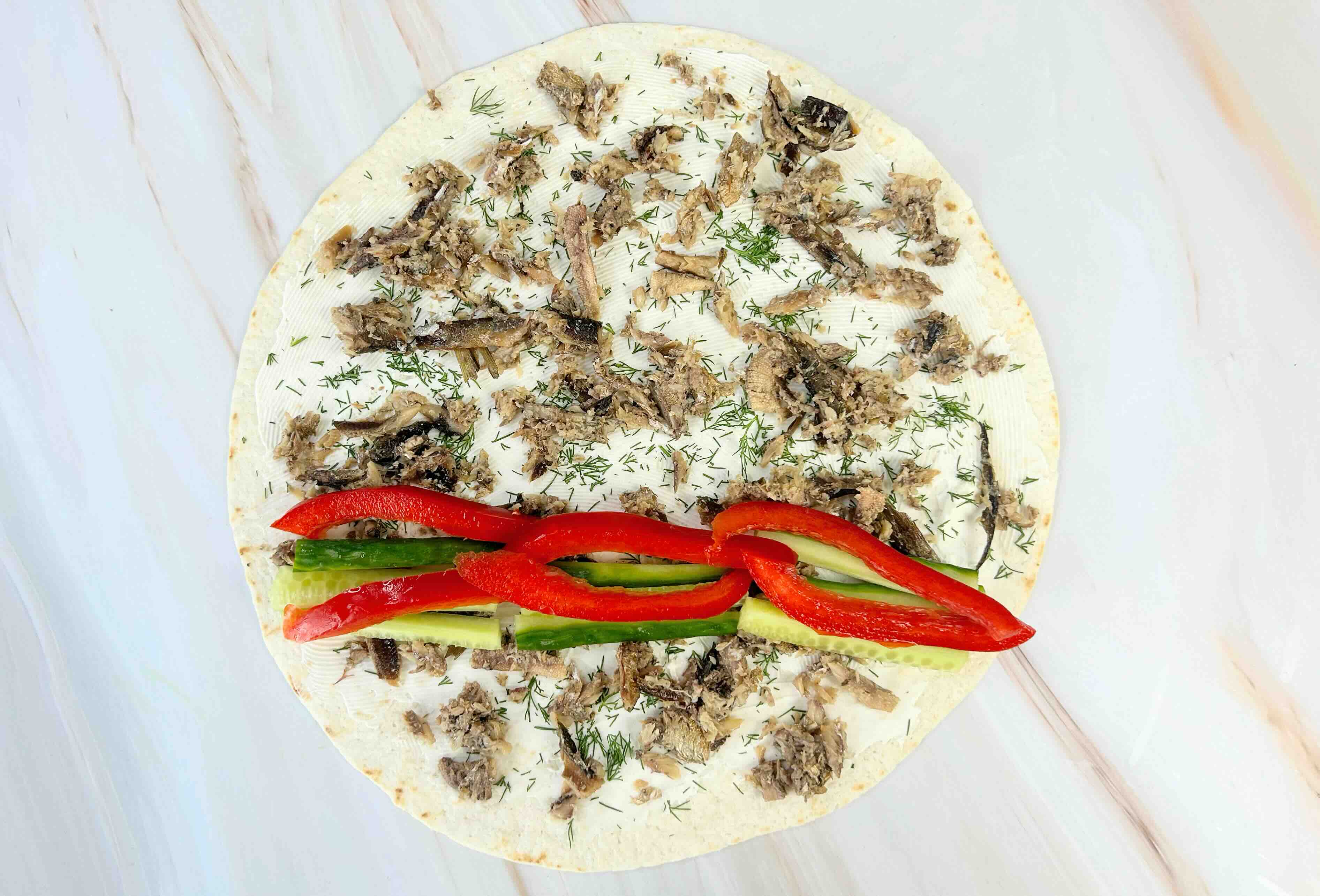 išdėliotos paprikos